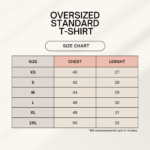 black t shirt oversized size chat